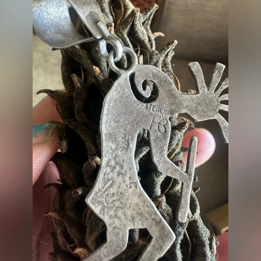 Vintage KOKOPELLI HB signed pendant - Picture 4 of 4